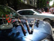 Продавцы рыболовных принадлежностей просят не выгонять их с ул.Турусбекова, где они торгуют уже 20 лет