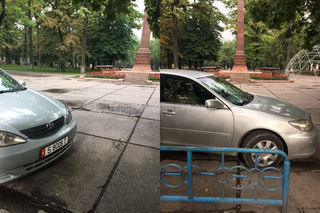 Парковка на тротуаре
