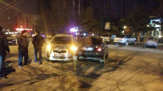 По улице Юнусалиева произошло ДТП, - читатель (фото)