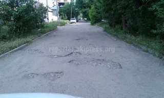 Будут ли ремонтировать внутренние дороги мкр Тунгуч? - читатель (фото)