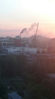 Не вредит ли экологии дым, который идет в центре Бишкека? - читатель (фото)