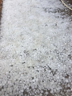 В селе Кочкор прошелся сильный град <i>(фото, видео)</i>