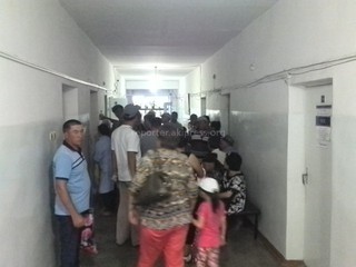 В поликлинике Республиканской больницы на процедурную большая очередь, - читатель <i>(фото)</i>