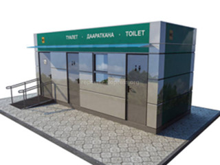 «Бишкекглавархитектура» считает необходимым размещение общественных туалетов в центральной части и на периферии Бишкека <i>(фото эскиза)</i>