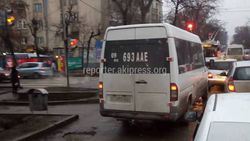 Водитель маршрутки № 110 был вынужден нарушить ПДД,- мэрия