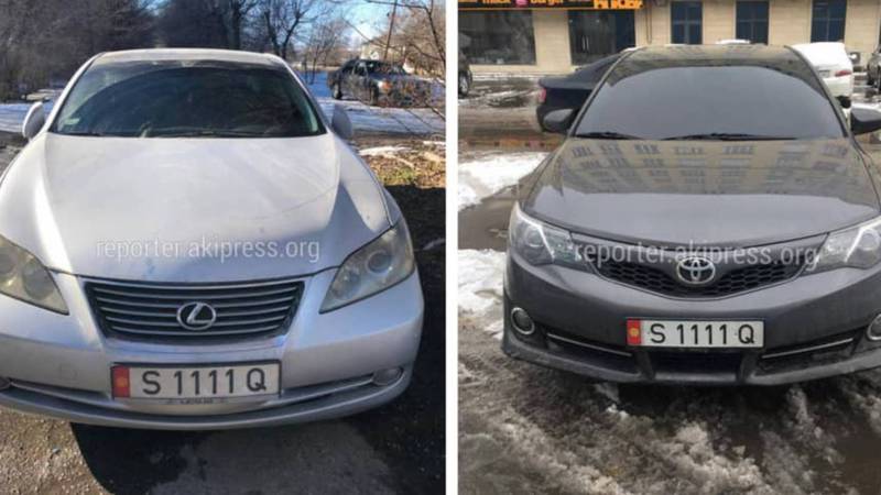 Один номер на двух авто. Кому принадлежит госномер S 1111 Q? (фото)