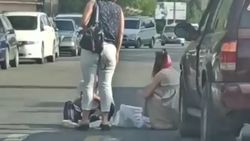 Пешехода сбили на «зебре». Видео