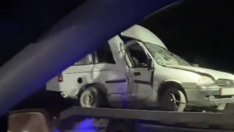 В Чолпон-Ате произошло ДТП. Видео с места аварии