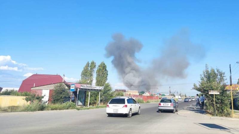 Пожар в Рухий Мурас. Видео и фото
