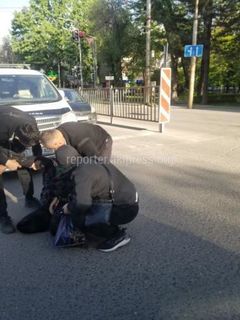 На Боконбаева-Молодой Гвардии сбили пешехода