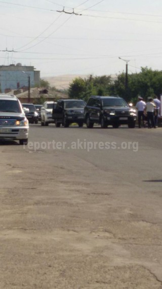 В Оше перекрыли проспект Масалиева из-за приезда премьер-министра <b>(фото)</b>