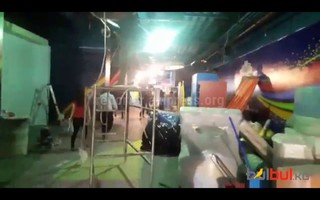 Работа кинотеатра в «Бишкек Парке» во время ее реконструкции небезопасно для посетителей, - читатель (видео)