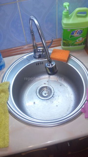 Жители 1 мкр города Кант жалуются на проблемы с питьевой водой