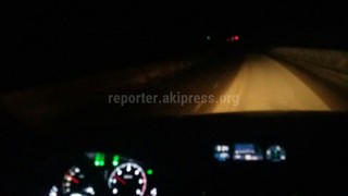 Ночью 1 июля движение в Боомском ущелье осуществлялось по одной полосе, - читатель <i>(фото)</i>