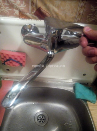 На улицах Джунусалиева и Сухомлинова давление воды в трубопроводе достаточно для обеспечения жильцов водой, - «Бишкекводоканал»