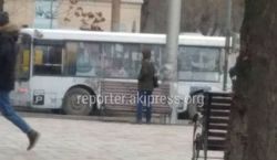 На Чуй-Молодая Гвардия автобус сбил студентку техникума, она находится в больнице, - мэрия