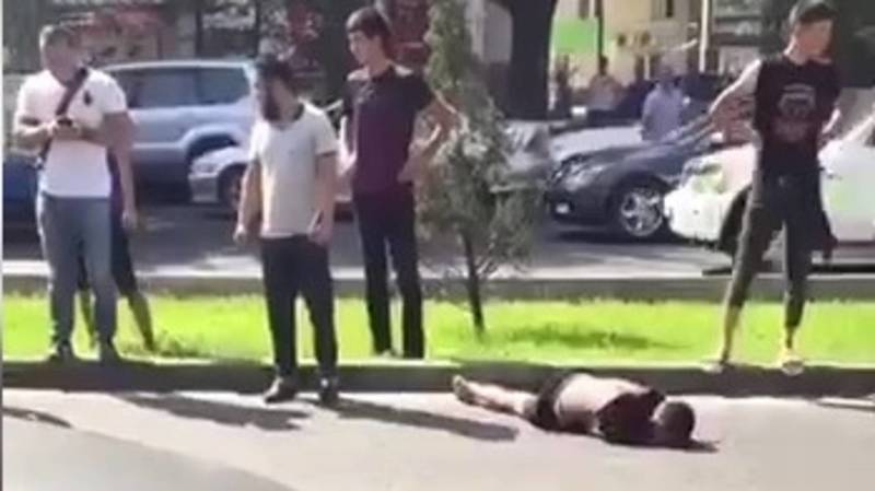 В Восток-5 сбили пешехода. Видео очевидца