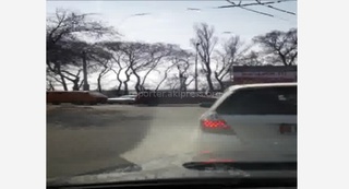 Образовалась крупная пробка по ул.Некрасова <b><i> (видео) </i></b>