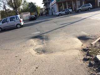 «Бишкекасфальтсервис» произведет ремонт на перекрестке Ахунбаева-Шукурова до конца октября