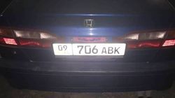 «Хонда», погруженная в озеро Иссык-Куль, водворена на штрафстоянку и оштрафован на 5,5 тыс. сом - УВД Иссык-Кульской области