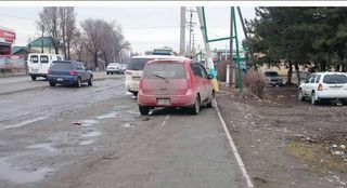 парковка на тротуаре