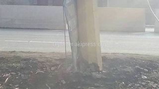 Опору на проспекте Жибек Жолу поменяют до конца недели, - мэрия Бишкека