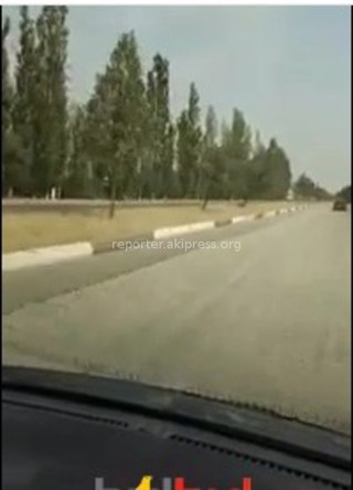 Управление автомобильных дорог отвечает относительно засыпки щебнем автодороги Ош-Кара-Суу
