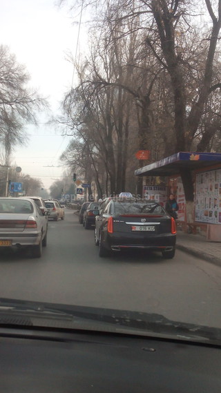 Правительственное авто припарковалось на остановке, - читатель <b><i>(фото)</i></b>