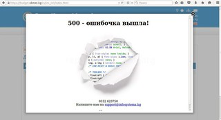Сайт «Открытый бюджет» не работает, - читатель <b><i>(фото)</i></b>