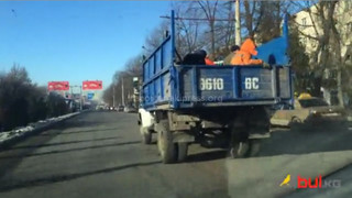 Грузовое авто перевозило людей, - читатель <b><i>(видео)</i></b>