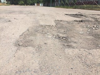 Фото ремонта дороги по ул.Широкой в Бишкеке