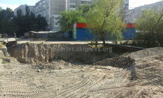 Фото – Ремонт северной части моста через технический канал ТЭЦ по ул.Ауэзова