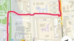 Микроавтобусный маршрут №135 работает без отклонения от маршрута, - мэрия