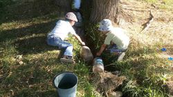 В ряде сел Московского района идет замена внутренней водопроводной системы
