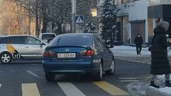 «Ниссан» повернул на красный с Тыныстанова на Киевскую, - очевидец «Ниссан» повернул на красный с Тыныстанова на Киевскую, - очевидец