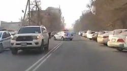 Патрульная машина проехала через двойную сплошную. Видео Патрульная машина проехала через двойную сплошную. Видео