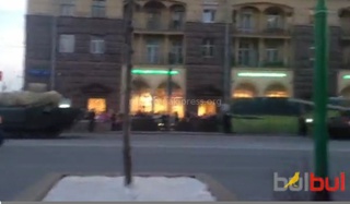 Подготовка к параду ко Дню Победы в Москве на ул. Тверской <b><i>(видео)</i></b>