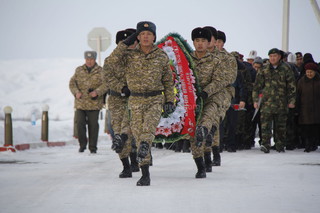 Республиканский совет ветеранов войны в Баткене провел собрание на базе Кой-Ташской бригады <b><i>(фото)</i></b>