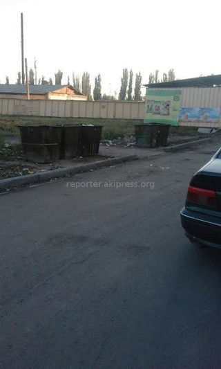 «Тазалык» ликвидировал мусор на улицах Садыгалиева, Патриса Лумумбы и Профсоюзной в Бишкеке (фото)