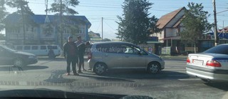 На проспекте Дэн Сяопина на пешеходном переходе произошло небольшое ДТП, - читатель (фото)