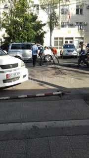 Возле Счетной палаты на ул.Исанова демонтировали «лежачие полицейские», - читатель <i>(фото) </i>