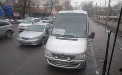 Маршрутка №118 выехала на встречку на ул.Московской, материалы переданы в УОБДД г. Бишкек, - мэрия