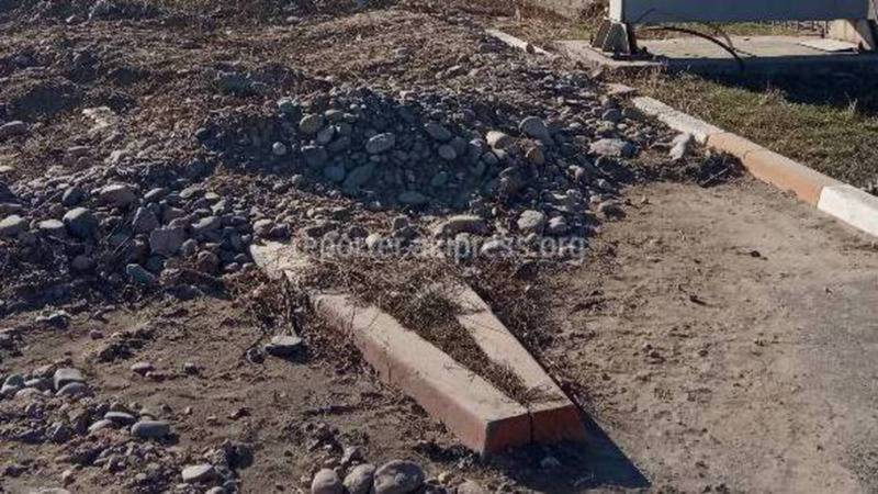 В г.Токмок тротуар на улице Султана Ибраимова будет восстановлен летом, - мэрия