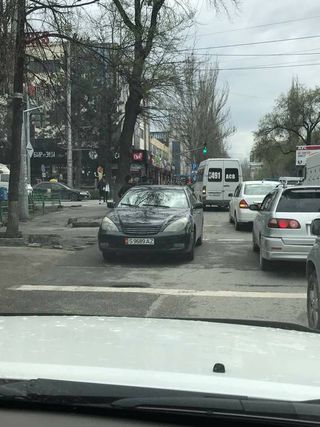 Езда по встречке на Чуй-Исанова
