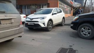 Парковка на «зебре»