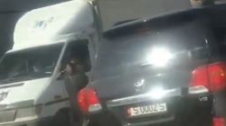 В Бишкеке замечен полностью тонированный «Крузак». Фото и видео В Бишкеке замечен полностью тонированный «Крузак». Фото и видео