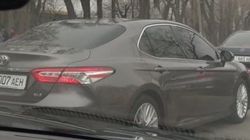 В Бишкеке замечена тонированная «Камри». Фото