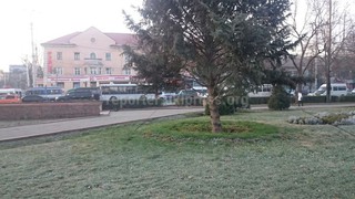 Утренние пробки в центре Бишкека <b><i>(фото)</i></b>