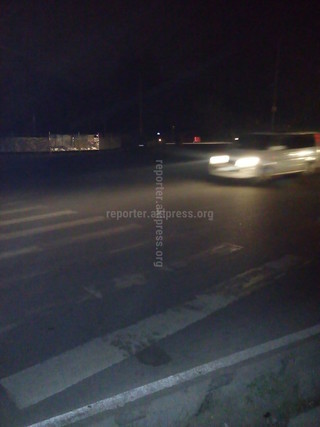 На центральной улице в жилмассиве Ала-Тоо уже второй день не работают фонари ночного освещения, - читатель