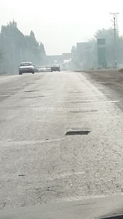 Когда уже отремонтируют трассу Кант—Бишкек? - читатель (фото)